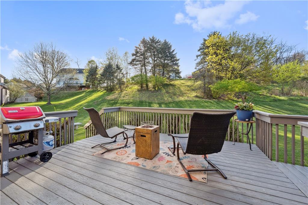3018 White Pine Drive Gibsonia, PA 15044 - Photo 33 of 38 a view of roof deck with furniture