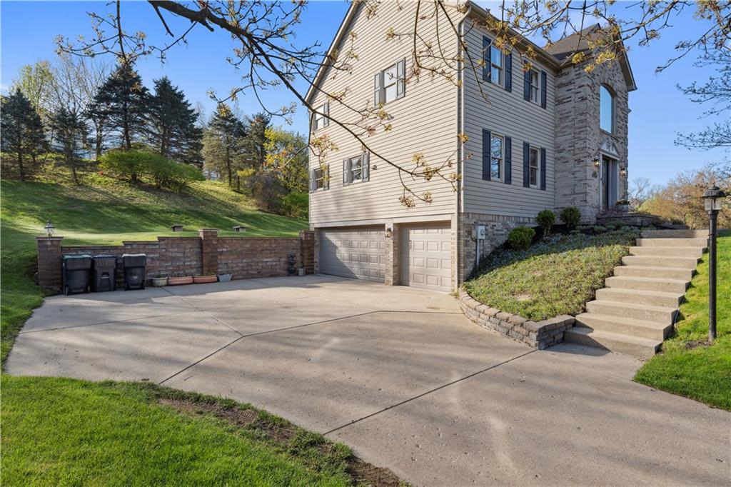 3018 White Pine Drive Gibsonia, PA 15044 - Photo 34 of 38 a view of a backyard with potted plants