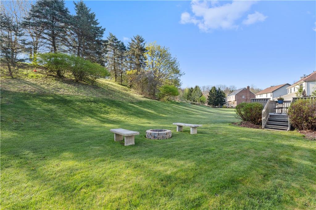 3018 White Pine Drive Gibsonia, PA 15044 - Photo 36 of 38 a view of a golf course with a garden