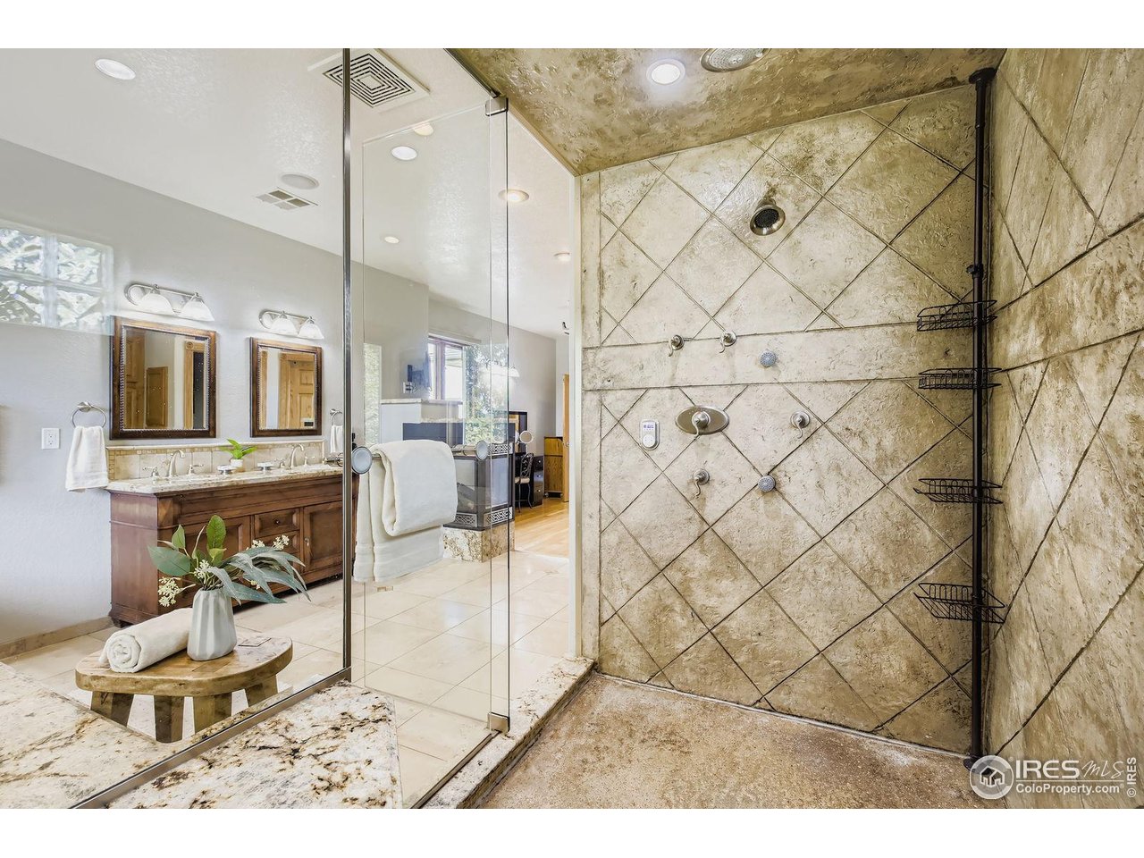 115 Grand View Drive Mead, CO 80651 - Photo 20 of 45 Primary bathroom/steam shower