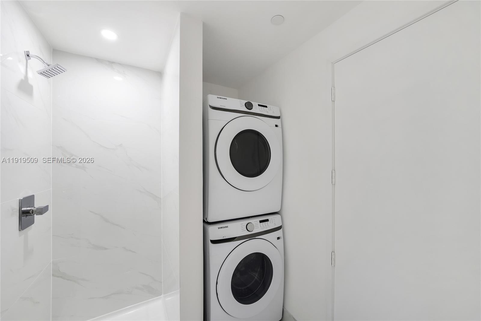 700 Northeast 24th Street, Unit 1101 Miami, FL 33137 - Photo 29 of 66 a close up view of a washer and dryer