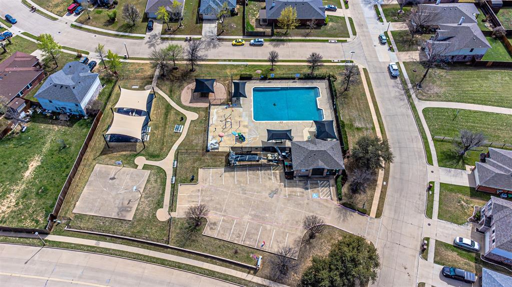 7804 Hidden Path Lane Denton, TX 76210 - Photo 24 of 40 an aerial view of houses with outdoor space