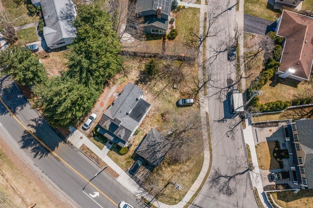 1298 Commonwealth Avenue Newton, MA 02468 - Photo 18 of 28 an aerial view of residential houses with outdoor space