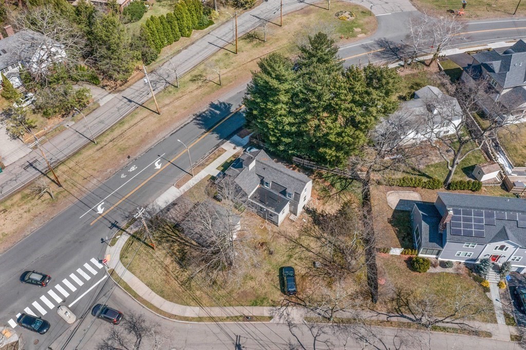 1298 Commonwealth Avenue Newton, MA 02468 - Photo 19 of 28 an aerial view of a house
