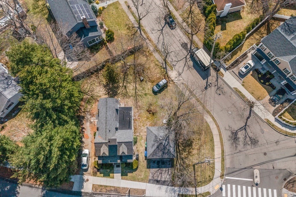 1298 Commonwealth Avenue Newton, MA 02468 - Photo 20 of 28 an aerial view of residential houses with outdoor space