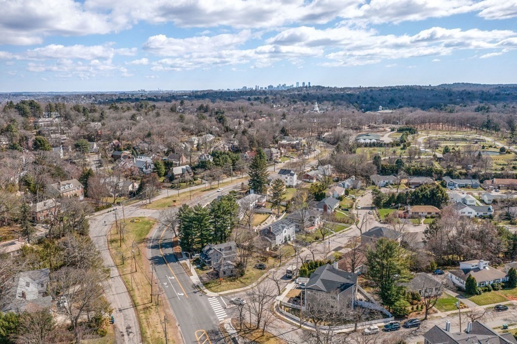 1298 Commonwealth Avenue Newton, MA 02468 - Photo 22 of 28 an aerial view of a city