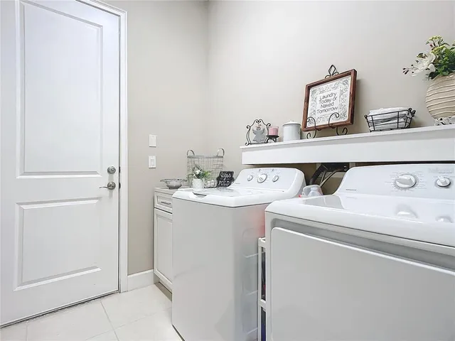 an aerial view of a house with garden