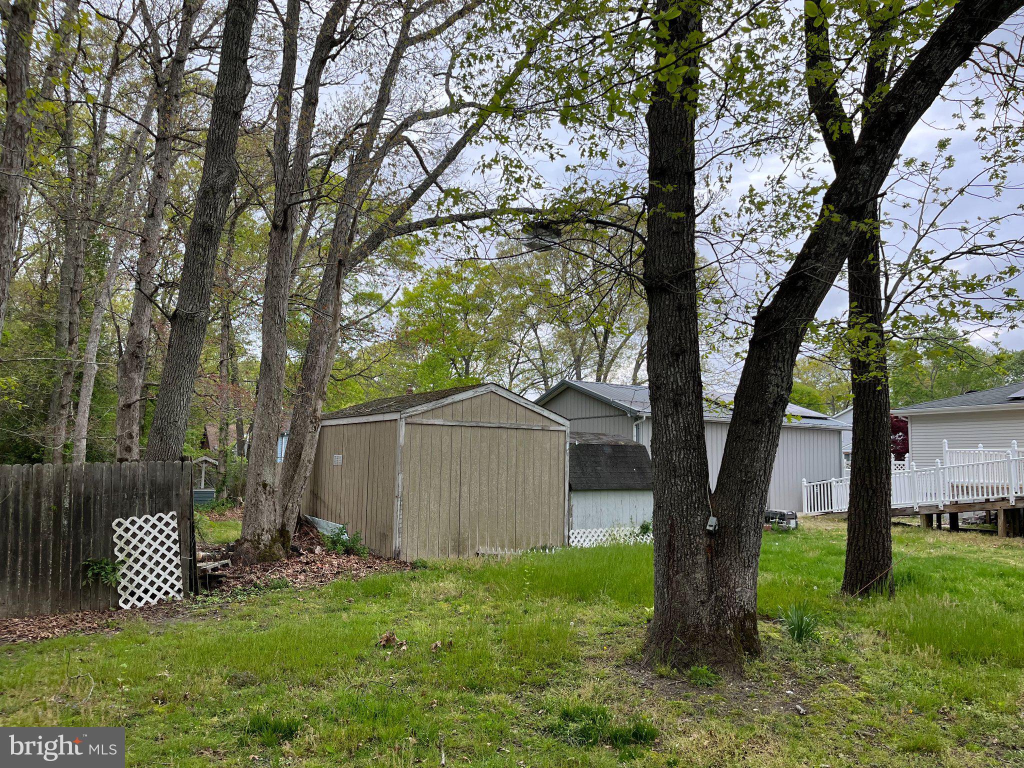112 1st Avenue Tuckerton, NJ 08087 - Photo 11 of 42 Serene backyard with lush greenery.