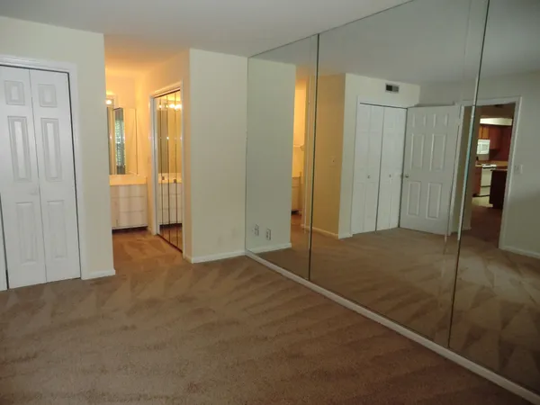 a view of empty room