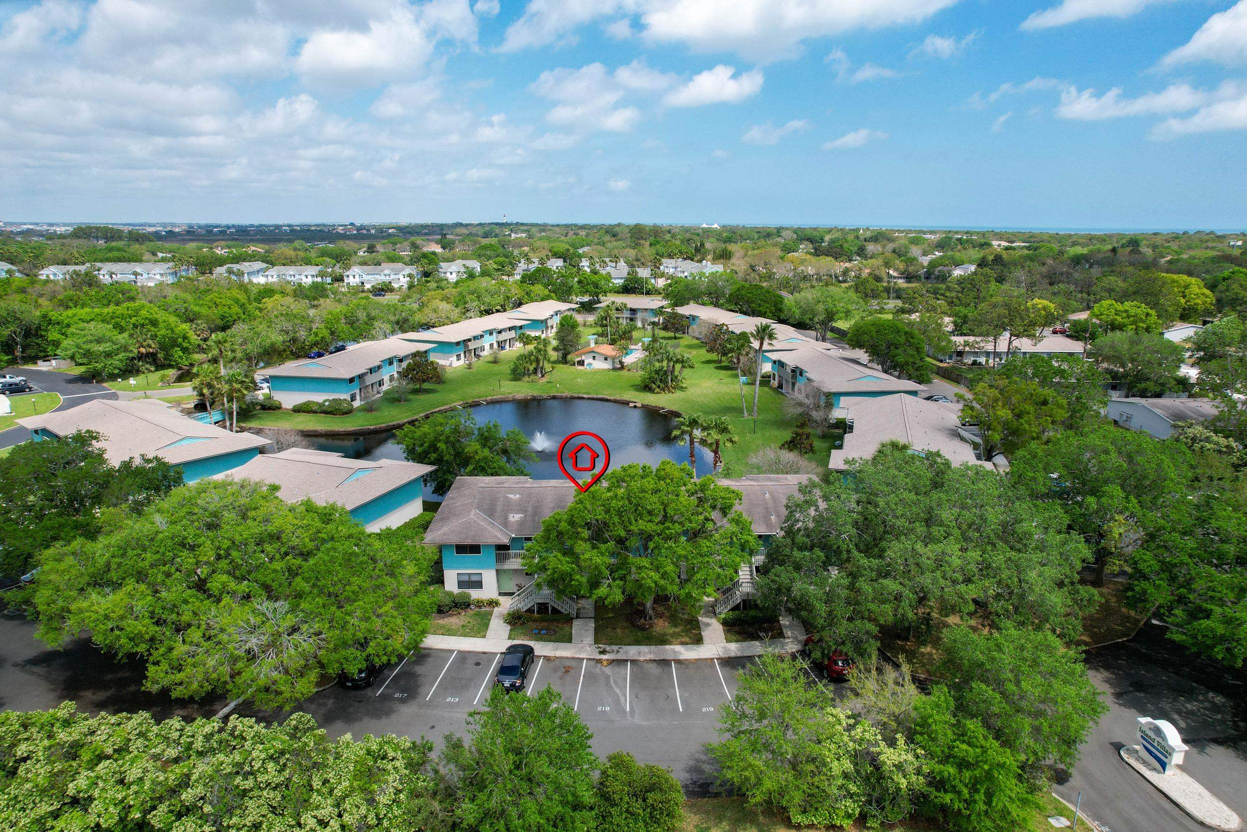 650 West Pope Road, Unit 218 St. Augustine, FL 32080 - Photo 29 of 30 an aerial view of multiple house