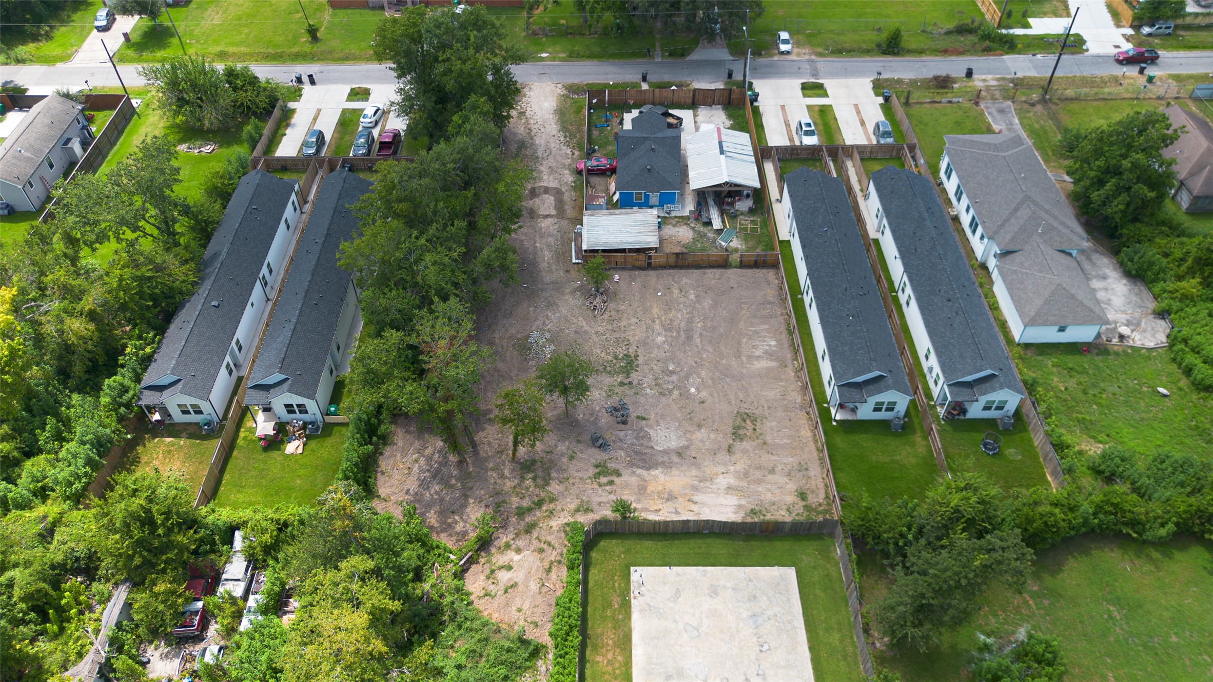 0 Wileyvale Road Houston, TX 77016 - Photo 7 of 12 an aerial view of residential house with outdoor space and swimming pool