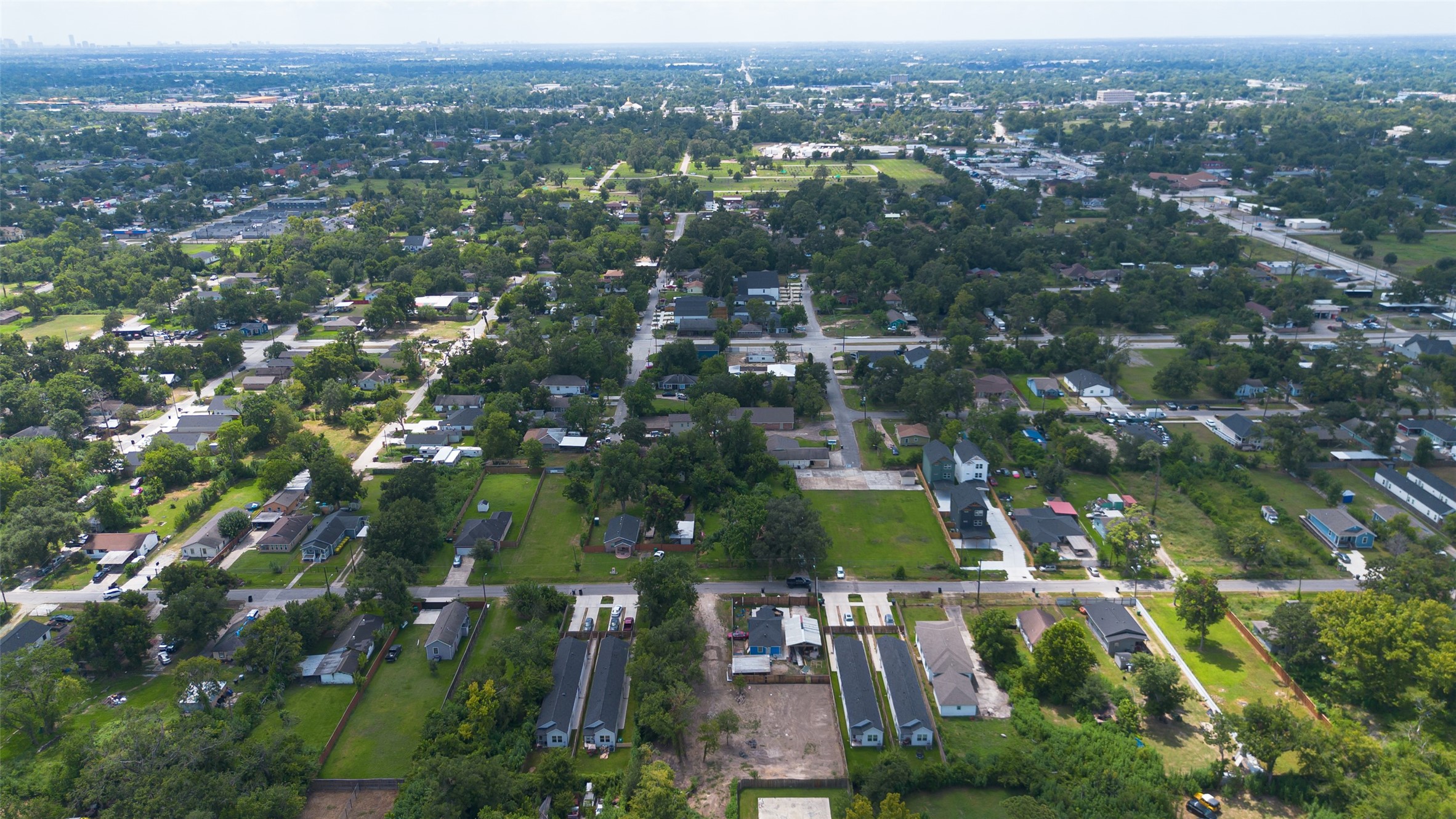 0 Wileyvale Road Houston, TX 77016 - Photo 8 of 12 an aerial view of city lake and trees
