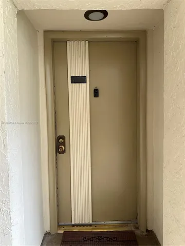 a view of a elevator
