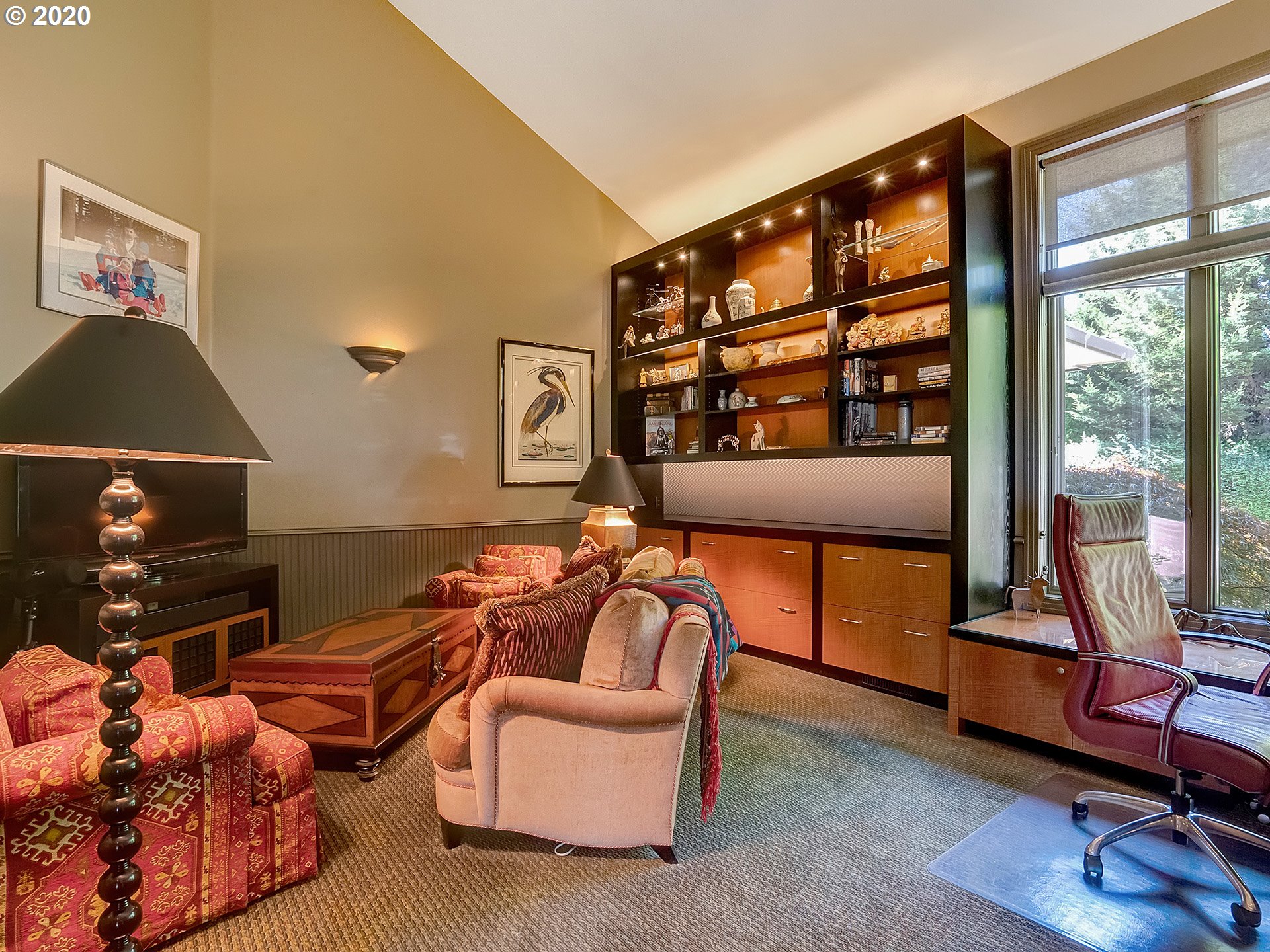 27019 Southwest Ladd Hill Road Sherwood, OR 97140 - Photo 12 of 32 a living room with furniture a rug and a large window