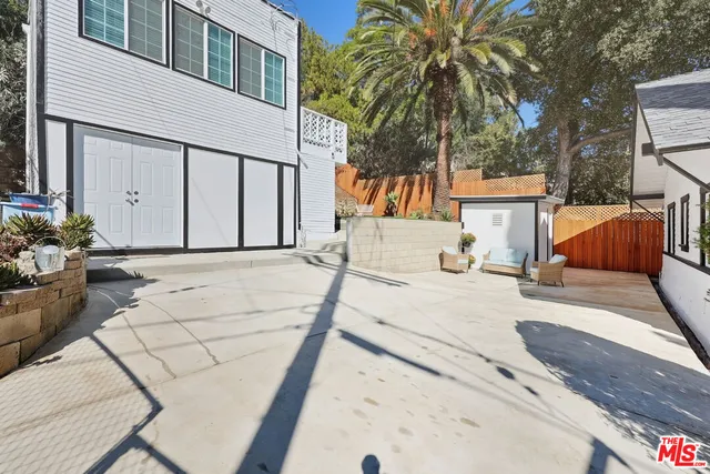 a view of a house with a outdoor space