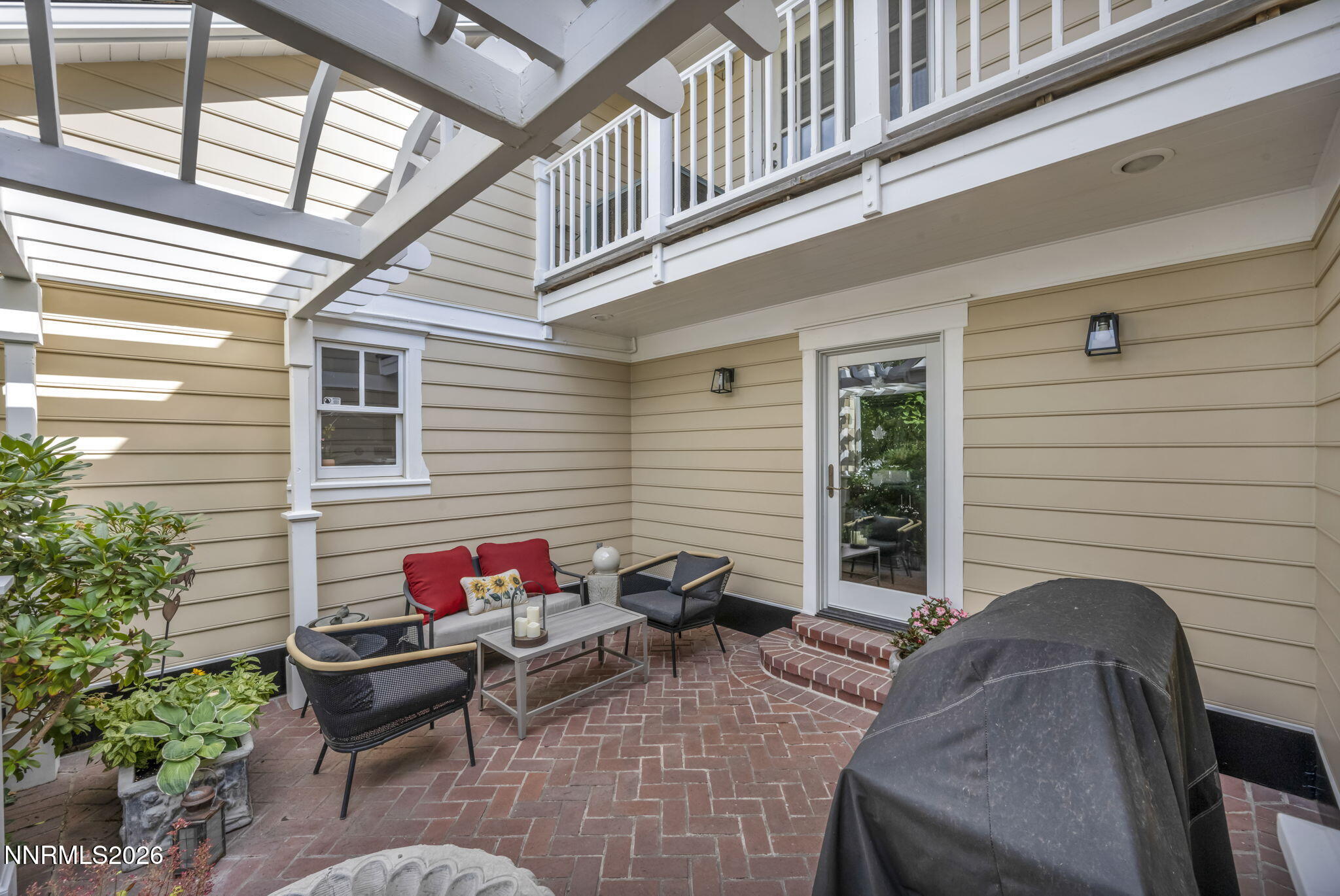4010 Canyon Drive Reno, NV 89519 - Photo 129 of 147 a view of a patio with couches chairs and potted plants