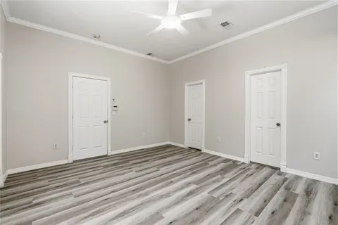 wooden floor in an empty room