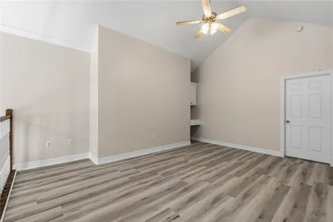 wooden floor in an empty room