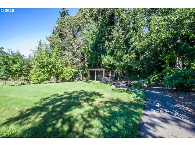 a view of a golf course