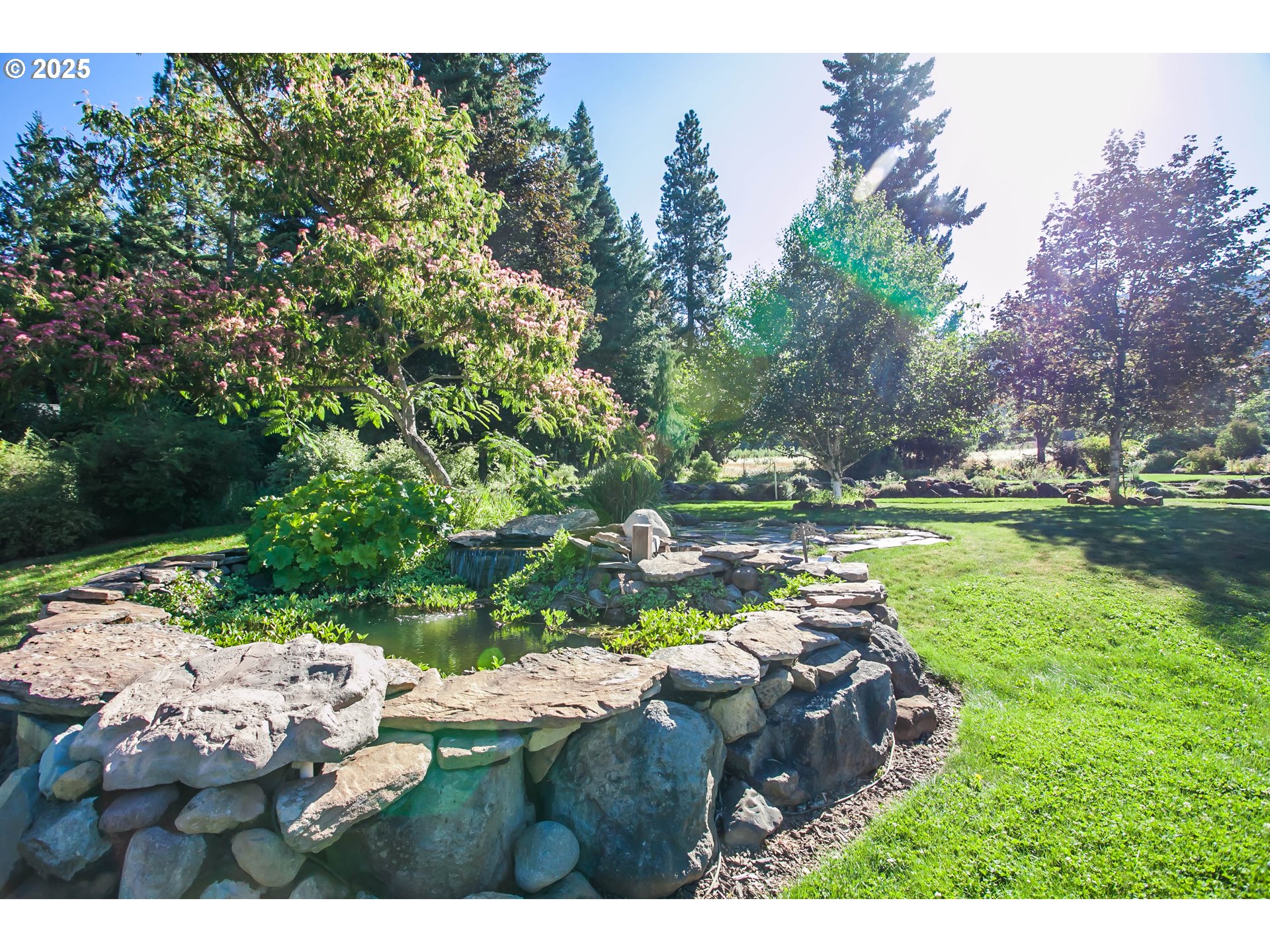 6270 Miller Road Mount Hood Parkdale, OR 97041 - Photo 26 of 48 a view of a house with a yard