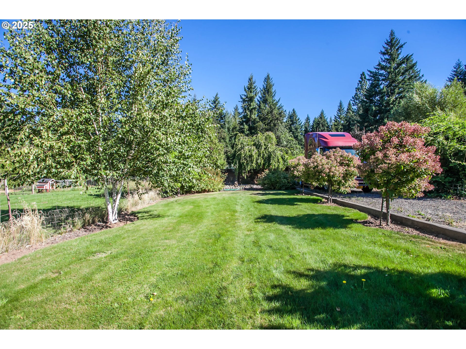 6270 Miller Road Mount Hood Parkdale, OR 97041 - Photo 40 of 48 a view of yard with swimming pool and green space