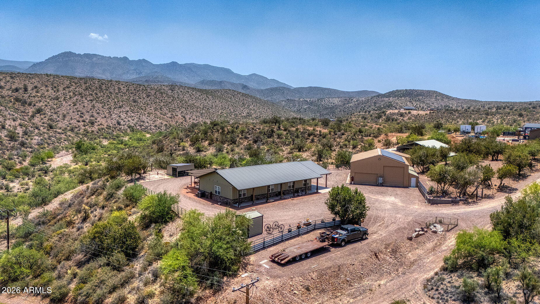 828 North Gun Creek Road Payson, AZ 85541 - Photo 54 of 57 a view of a city with mountain