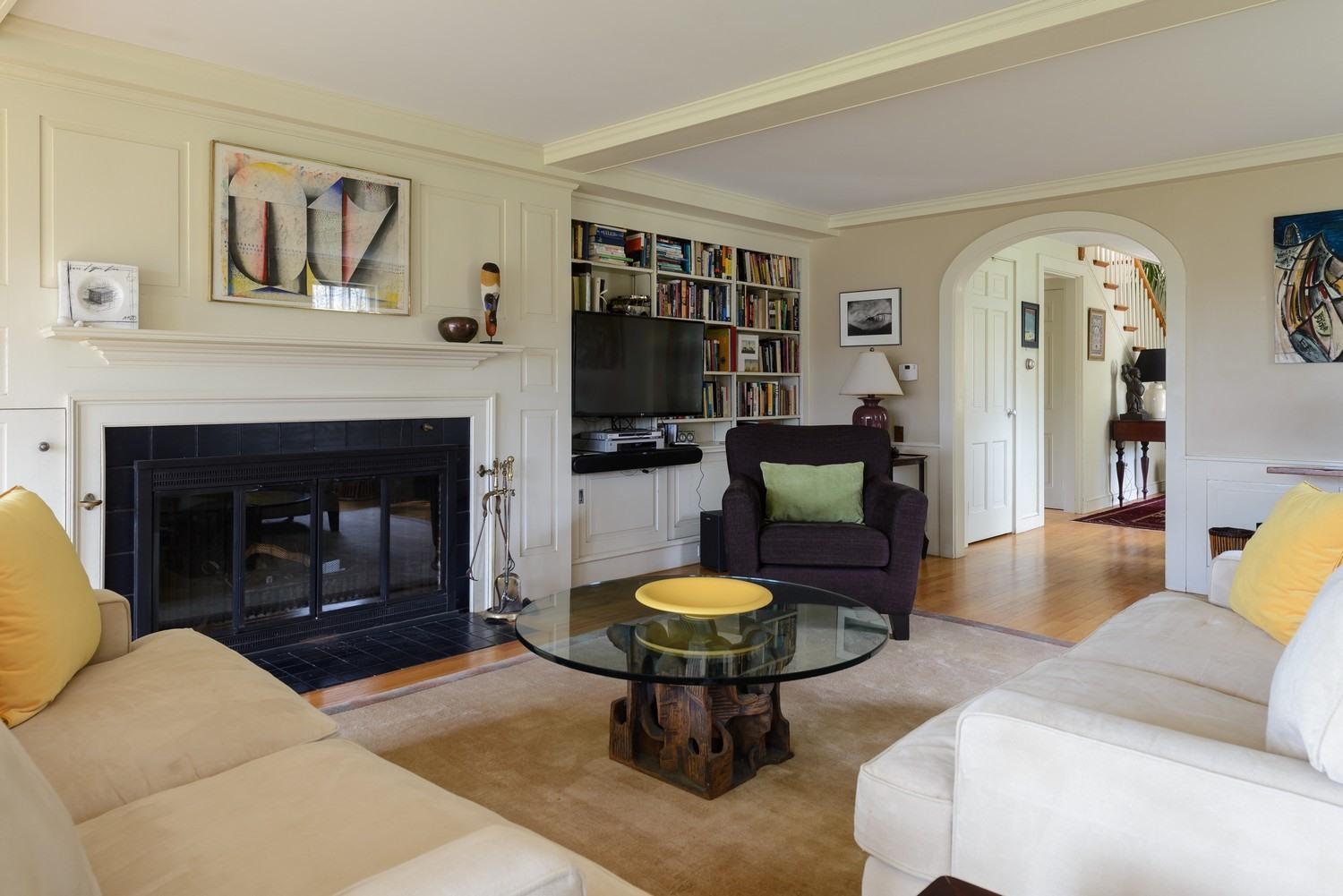 115 Rendezvous Lane Barnstable, MA 02630 - Photo 14 of 34 a living room with furniture and a fireplace