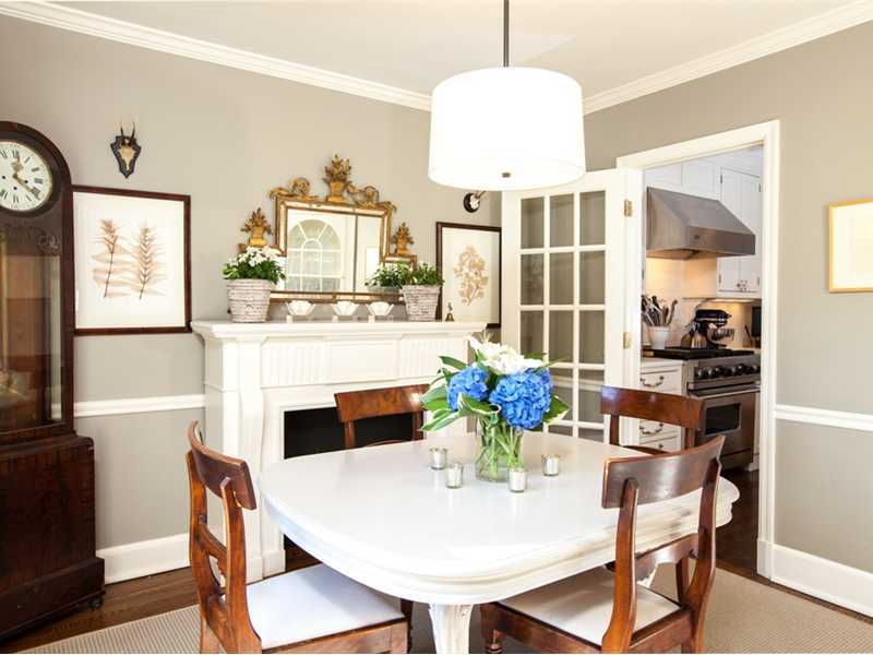 15 Abbey Road Darien, CT 06820 - Photo 4 of 18 a view of a dining room with furniture window and wooden floor