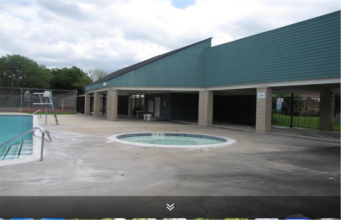 11423 Wickersham Lane Houston, TX 77077 - Photo 32 of 39 a view of a house with backyard