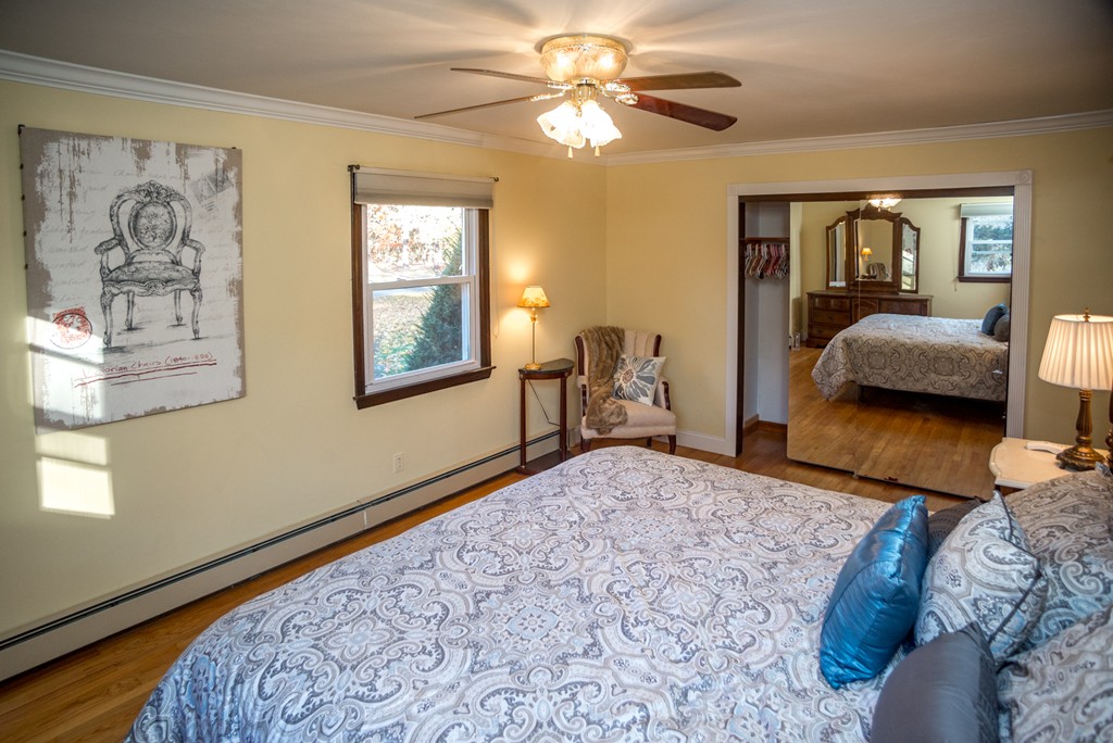 50 Mueller Road Holyoke, MA 01040 - Photo 20 of 30 a bedroom with a large bed and a window