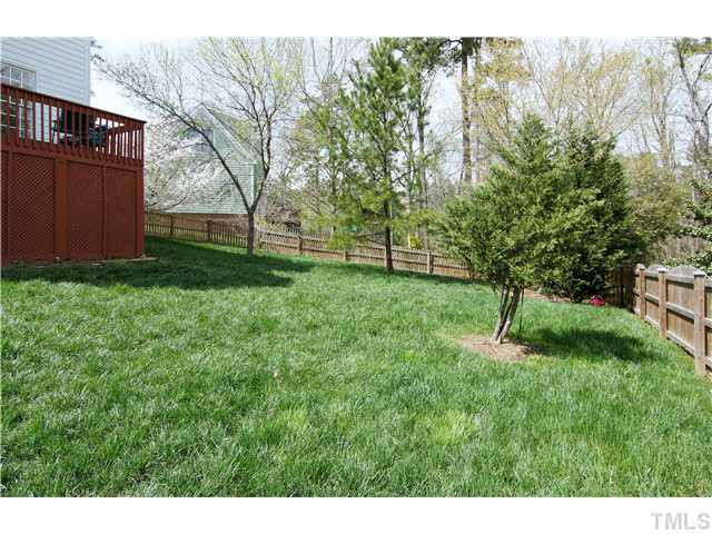 6 Kilary Drive Durham, NC 27713 - Photo 24 of 25 a view of a backyard with large trees