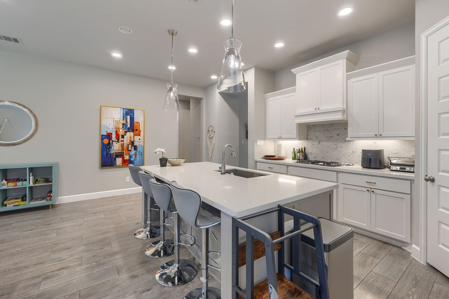 308 Fawn Riv Run Kyle, TX 78640 - Photo 5 of 25 An open kitchen that keeps everyone connected.