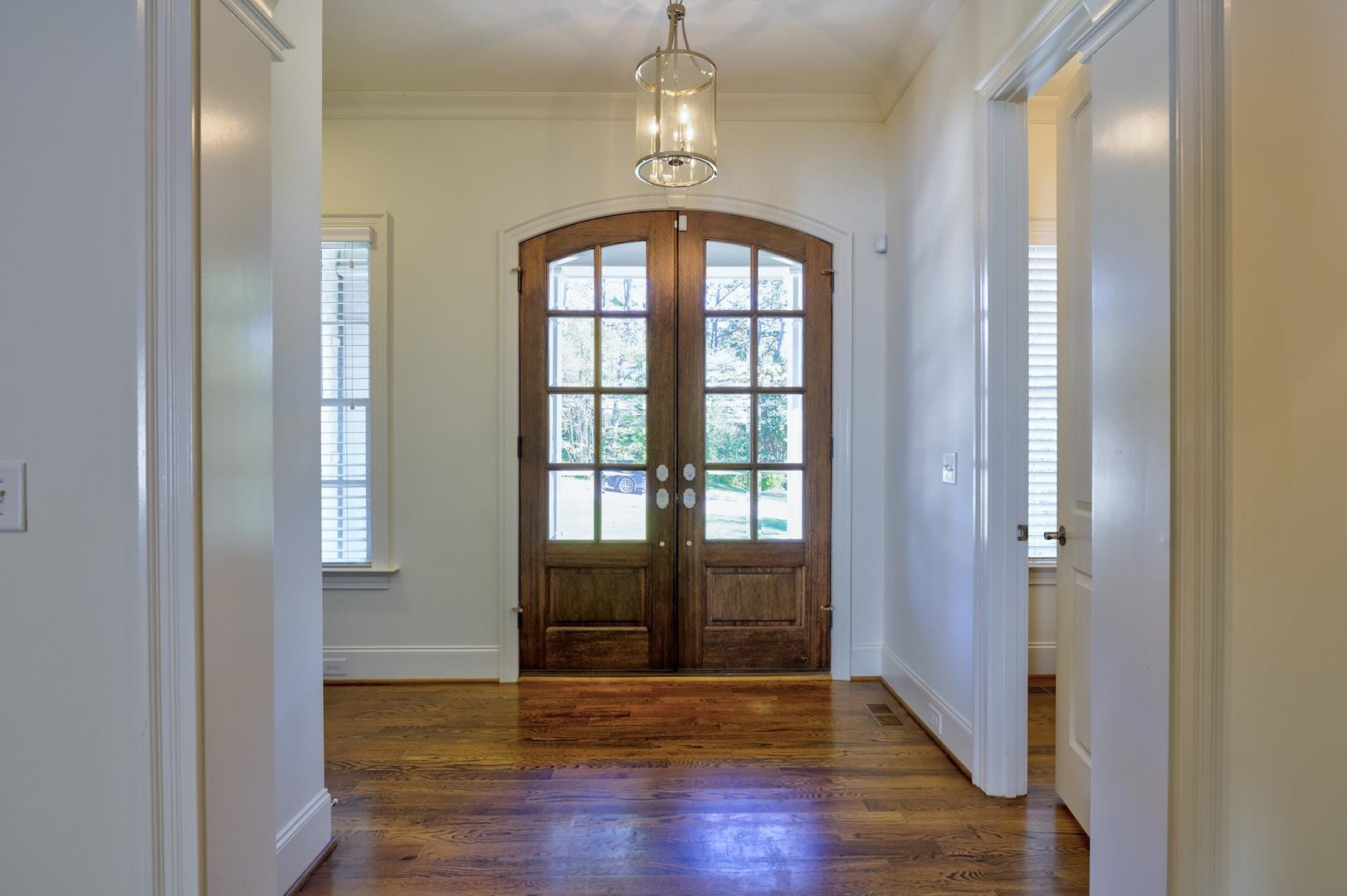 2603 Wells Avenue Raleigh, NC 27608 - Photo 3 of 43 Arched solid hardwood double entry