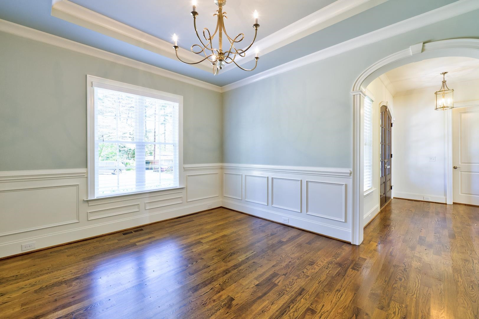 2603 Wells Avenue Raleigh, NC 27608 - Photo 10 of 43 Double-tray ceiling in formal dining