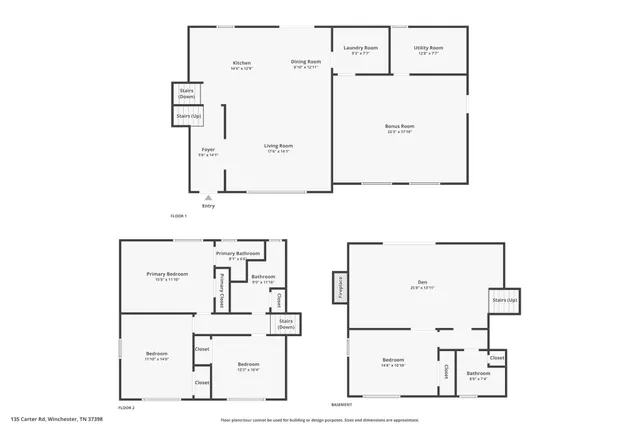 $415,000 | 135 Carter Road, Winchester, TN 37398