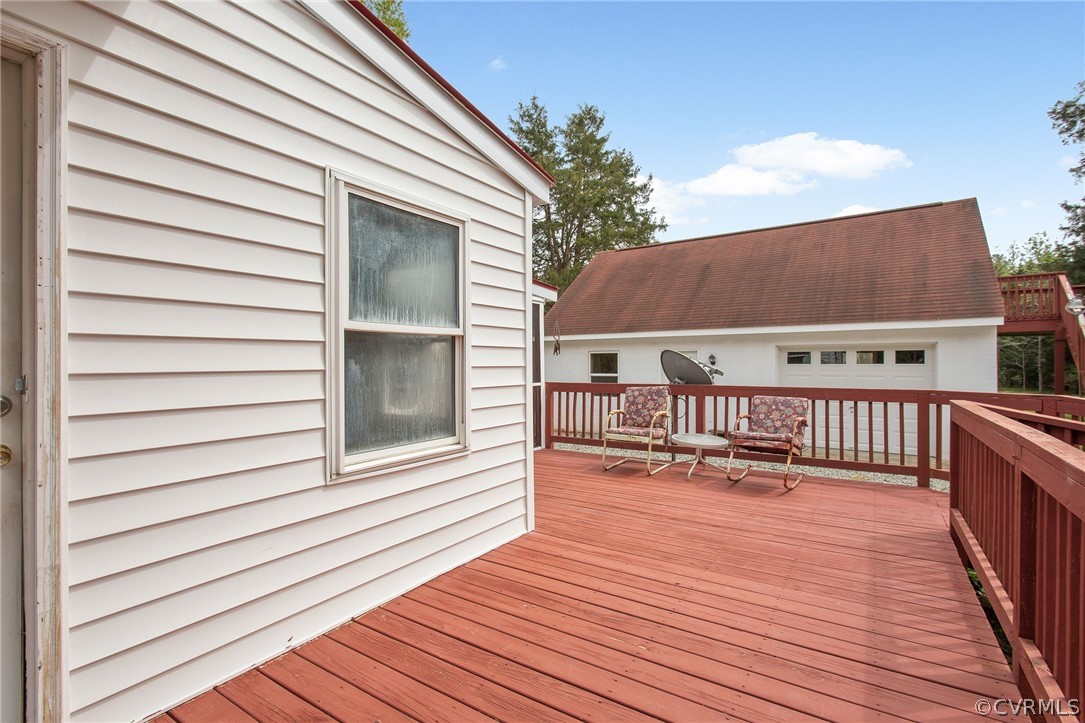 3800 Bailey Farm Road Moseley, VA 23120 - Photo 25 of 48 a view of deck with patio