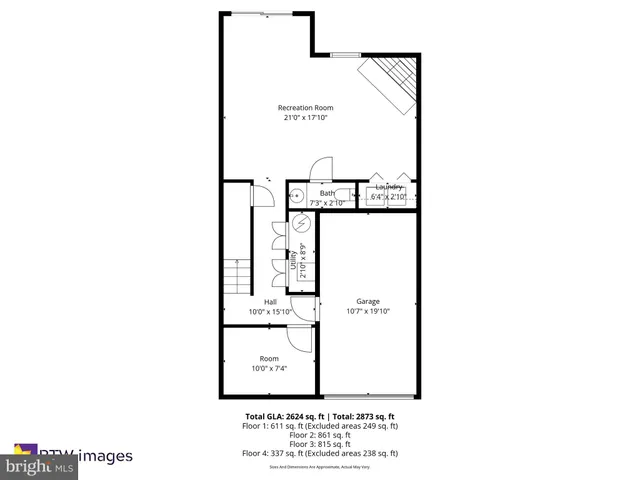 a picture of a bench in front of a wall