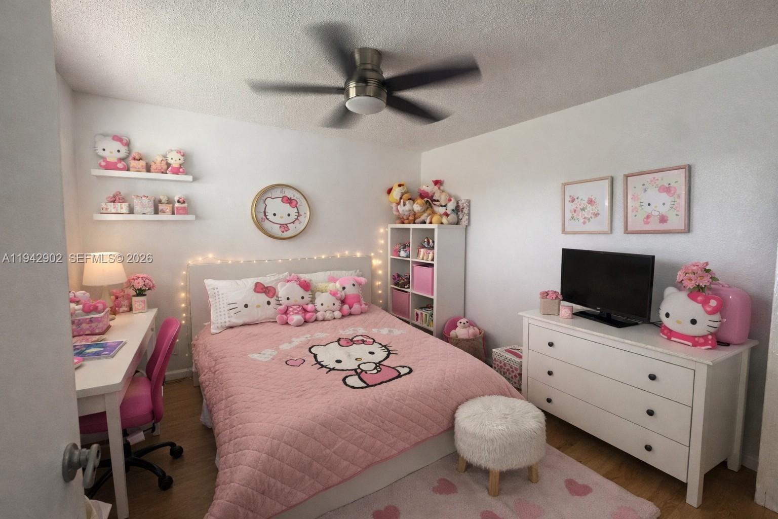 16276 Southwest 26th Street Miramar, FL 33027 - Photo 4 of 8 a bedroom with a bed and furniture