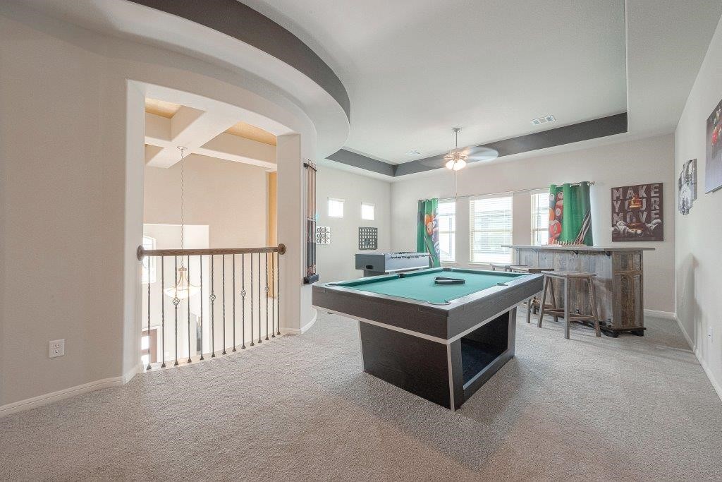 1061 Apple Ridge Road Magnolia, TX 77355 - Photo 47 of 49 a room with pool table and windows