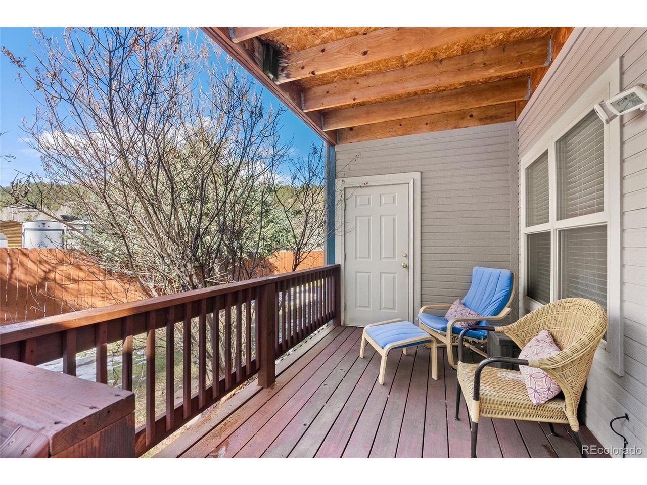 5720 Co Road, Unit 101A Bailey, CO 80421 - Photo 27 of 46 Back porch