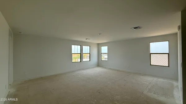 a view of a park with swings on the balcony