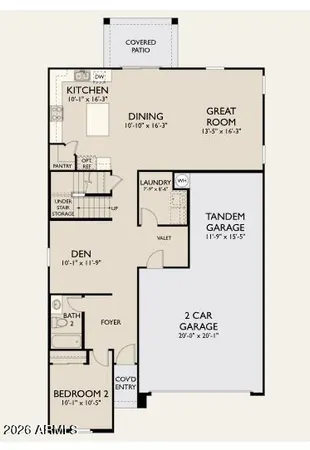 $424,990 | 47575 West Kenner Drive, Maricopa, AZ 85139