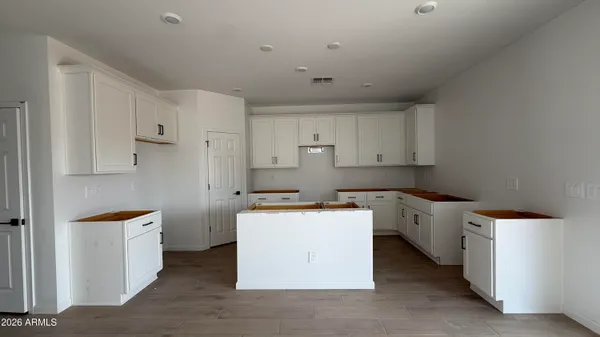 a view of a lake with houses