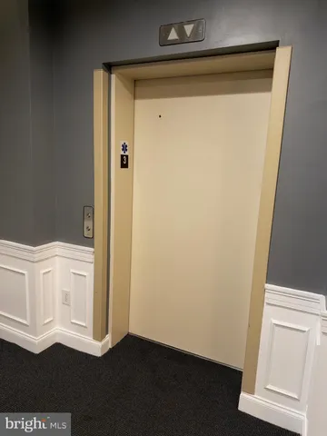 a view of front door