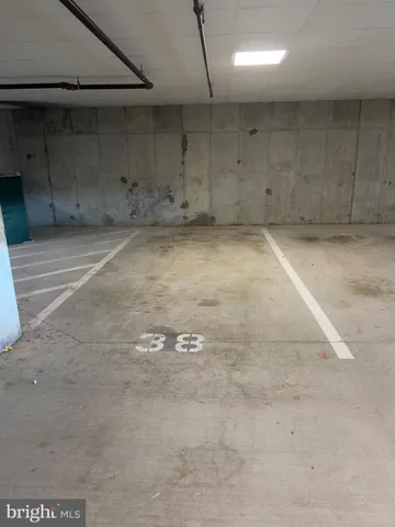 a view of a room with an empty space