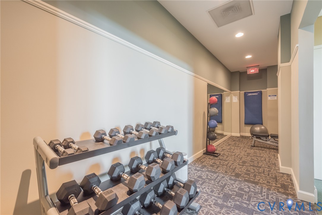 1101 Haxall Point, Unit U711 Richmond, VA 23219 - Photo 30 of 47 a room with storage and utility