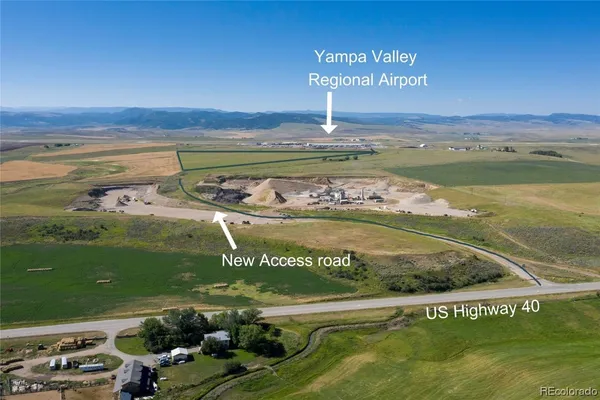 a view of a water with an outdoor space