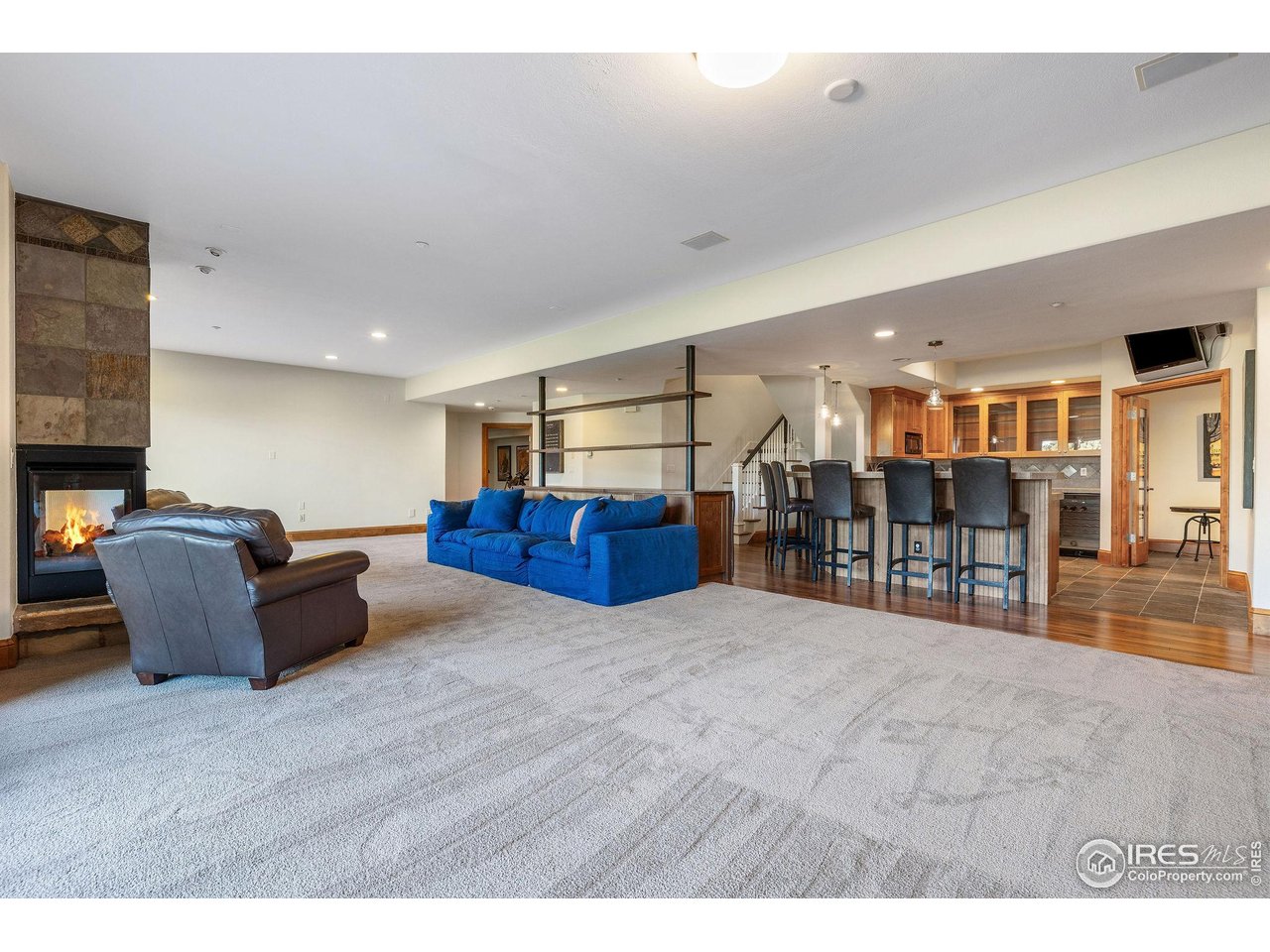 8001 Fairview Road Boulder, CO 80303 - Photo 29 of 49 a living room with furniture and kitchen view