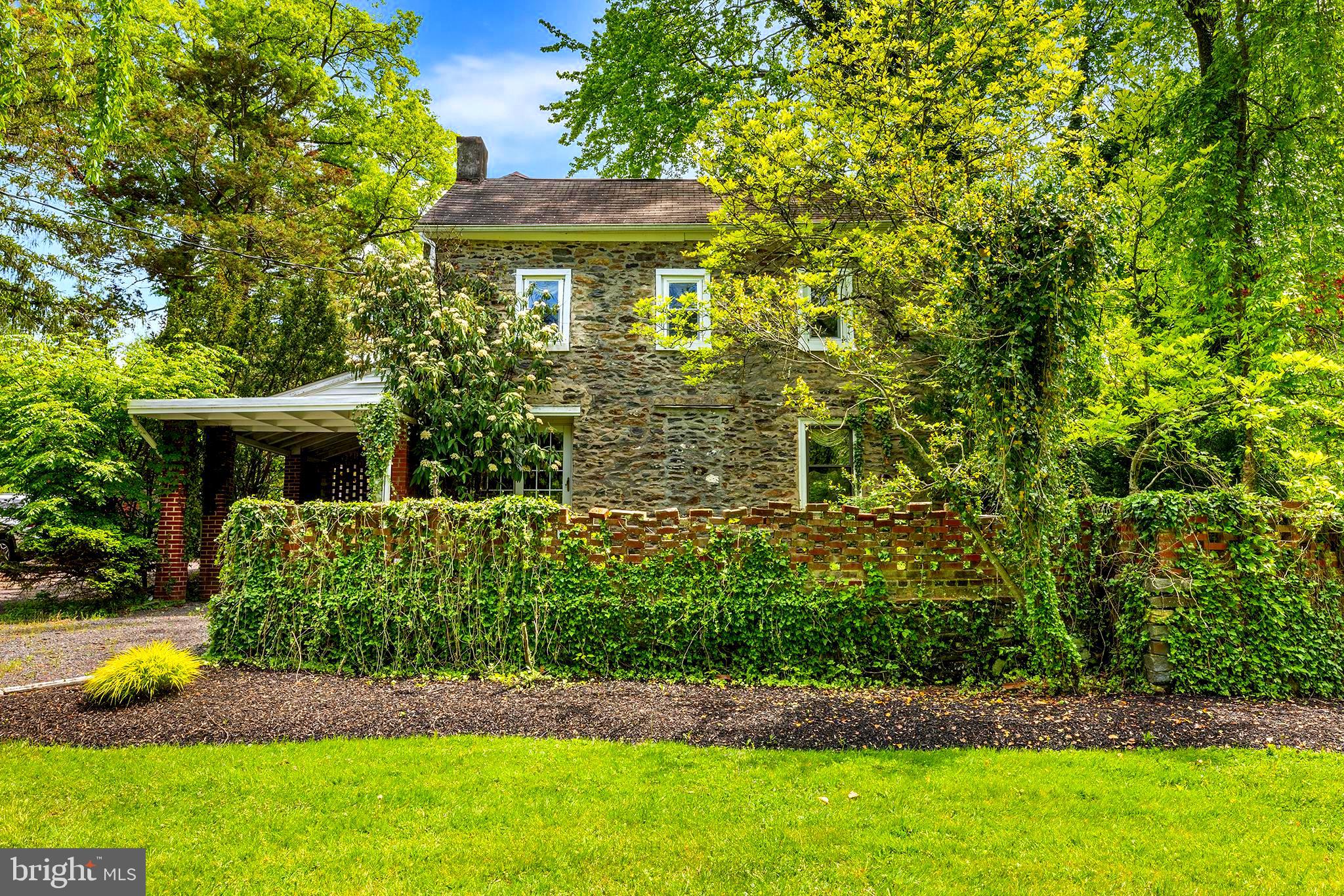 1401 Three Mile Run Road Perkasie, PA 18944 - Photo 1 of 58 Original Stone Portion Circa 1858