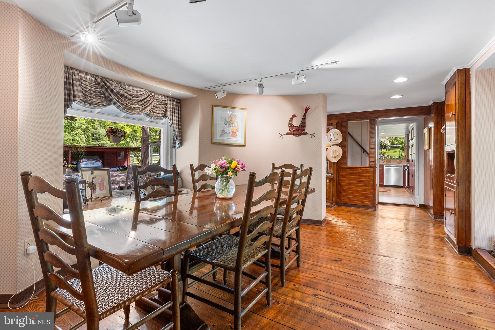 1401 Three Mile Run Road Perkasie, PA 18944 - Photo 16 of 58 Original Wood Flooring Thru Much of the Home